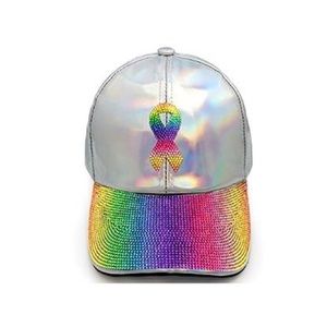 Breast Cancer Ribbon Cap